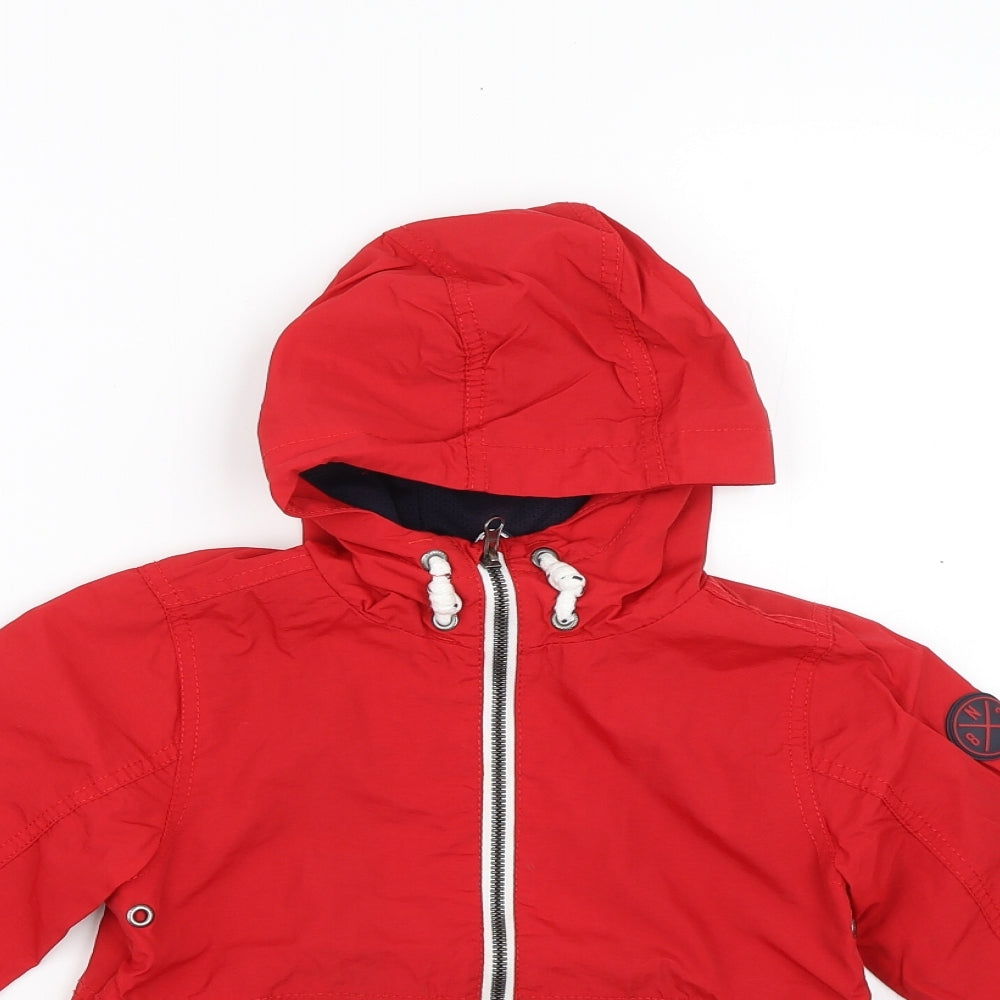 NEXT Boys Red   Rain Coat Coat Size 4 Years