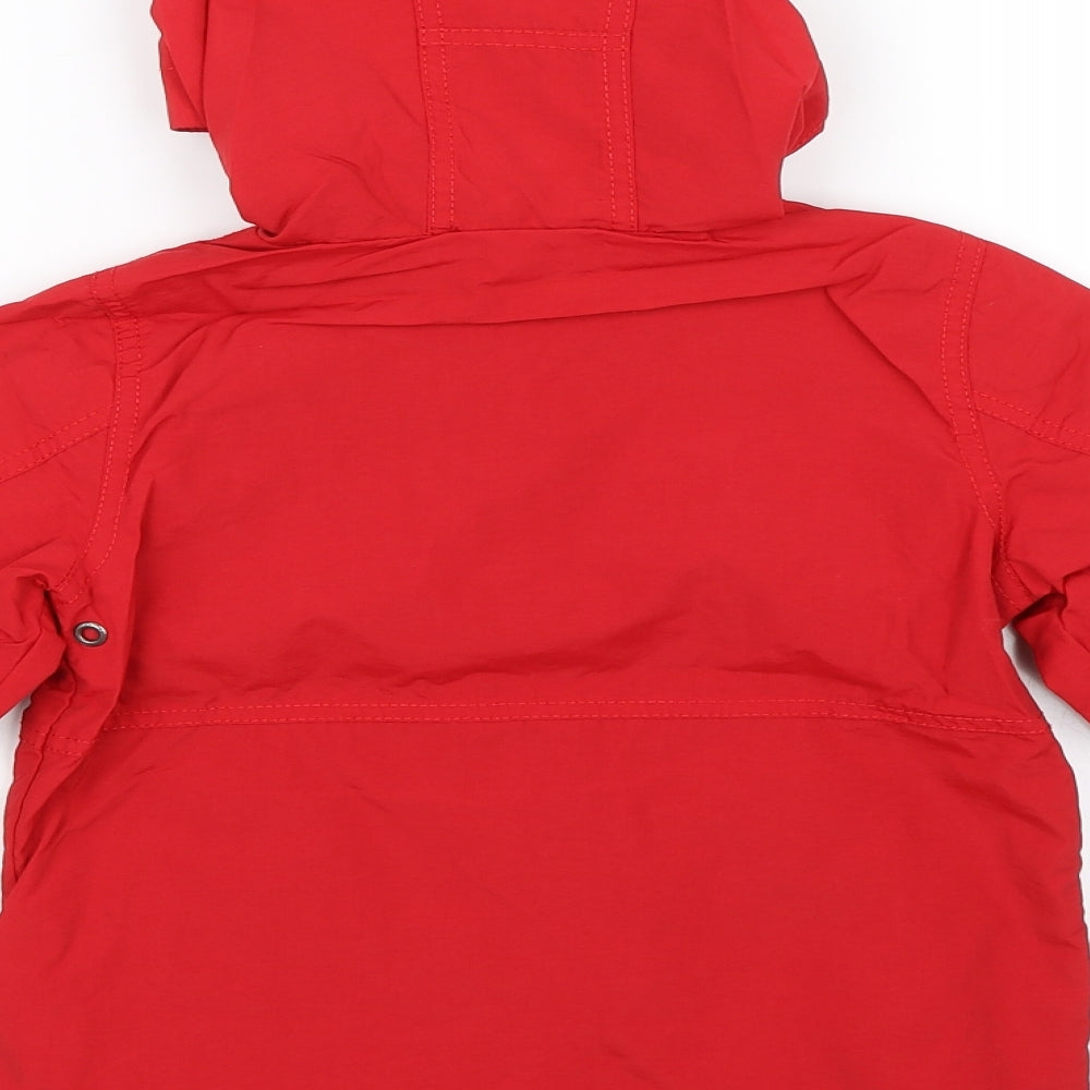 NEXT Boys Red   Rain Coat Coat Size 4 Years
