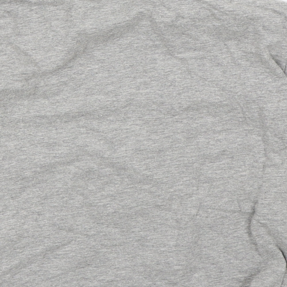 H&M Boys Grey   Basic T-Shirt Size 4-5 Years  - Firetruck