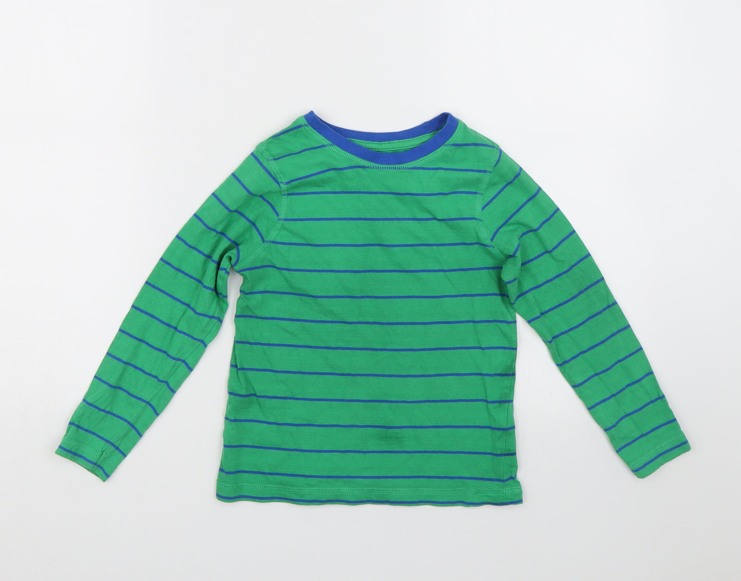 George Boys Green Striped   Nightshirt Size 6-7 Years