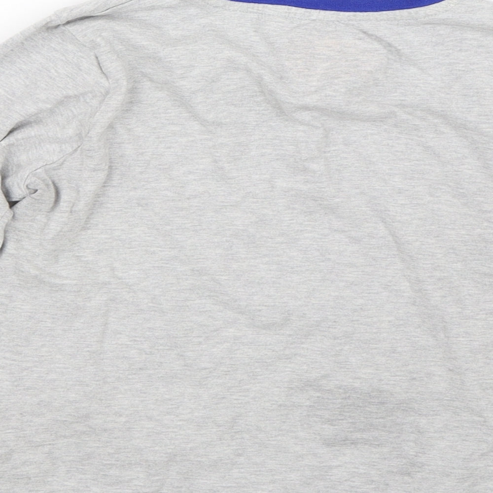 Debenhams Boys Grey   Basic T-Shirt Size 5-6 Years  - Dinosaurs