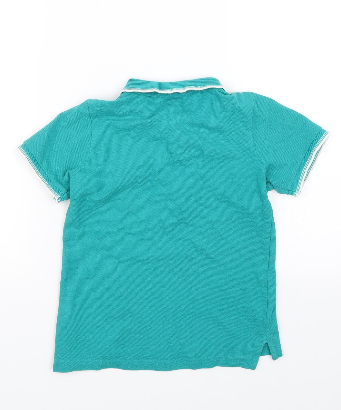 George Boys Blue   Basic Polo Size 4-5 Years