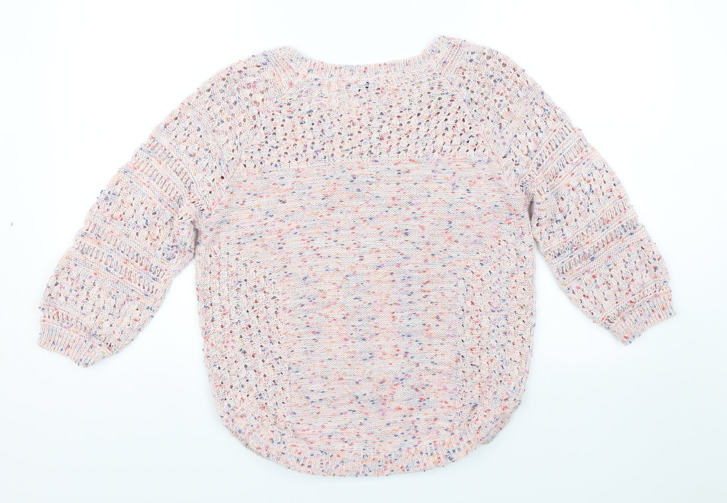 M&S Womens Multicoloured   Pullover Jumper Size 12