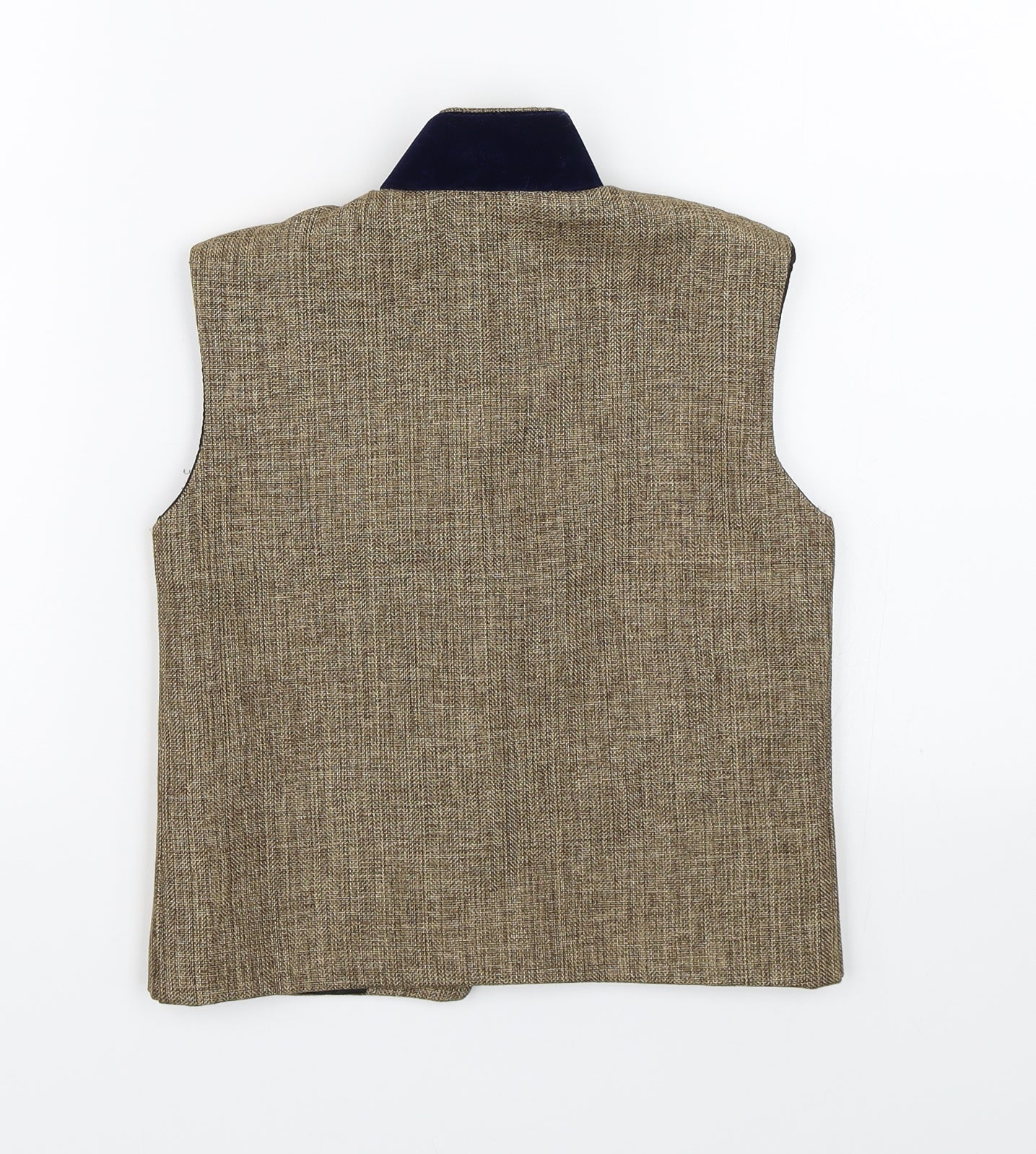 Preworn Womens Brown   Jacket Suit Waistcoat Size 6