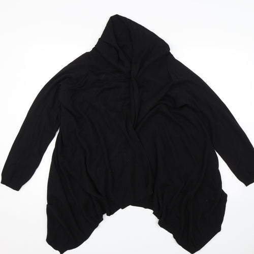 BM Womens Black   Cardigan Jumper Size M