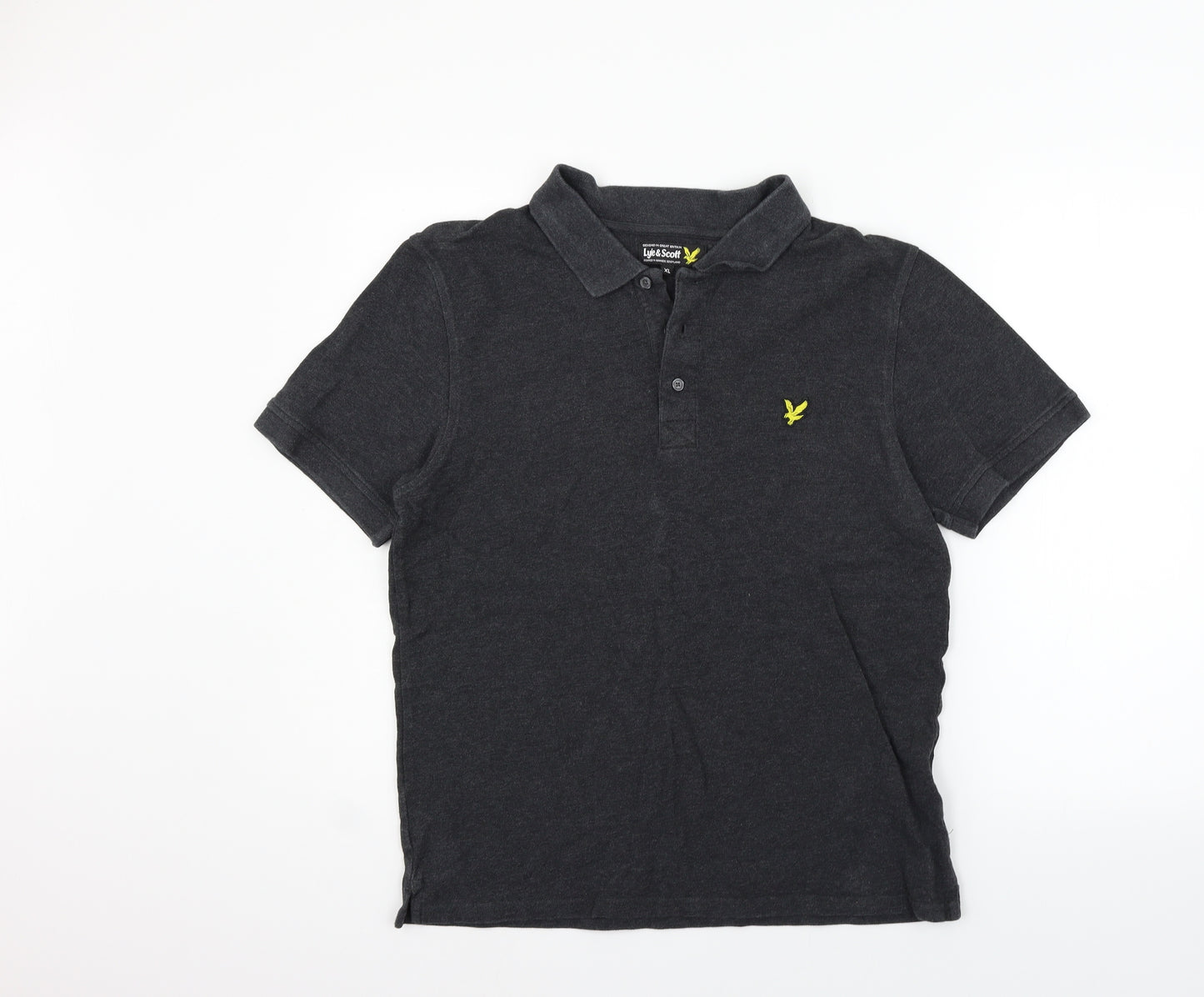 Lyle & Scott Mens Grey    Polo Size XL