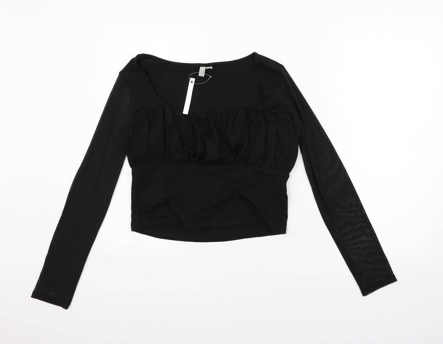 ASOS Womens Black   Basic T-Shirt Size 14