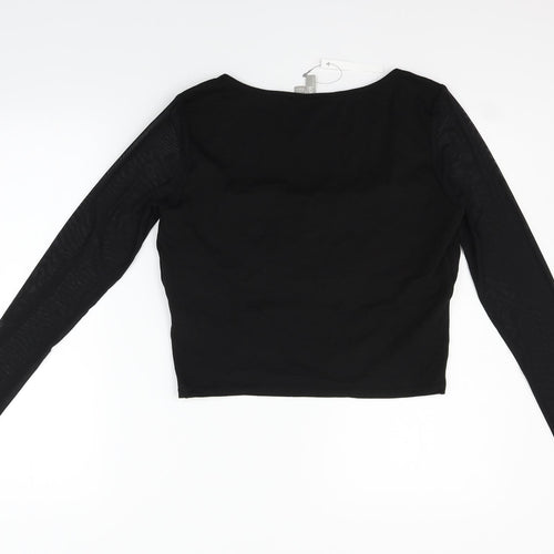 ASOS Womens Black   Basic T-Shirt Size 14