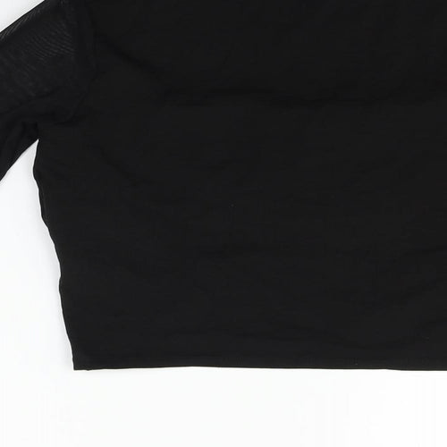 ASOS Womens Black   Basic T-Shirt Size 14
