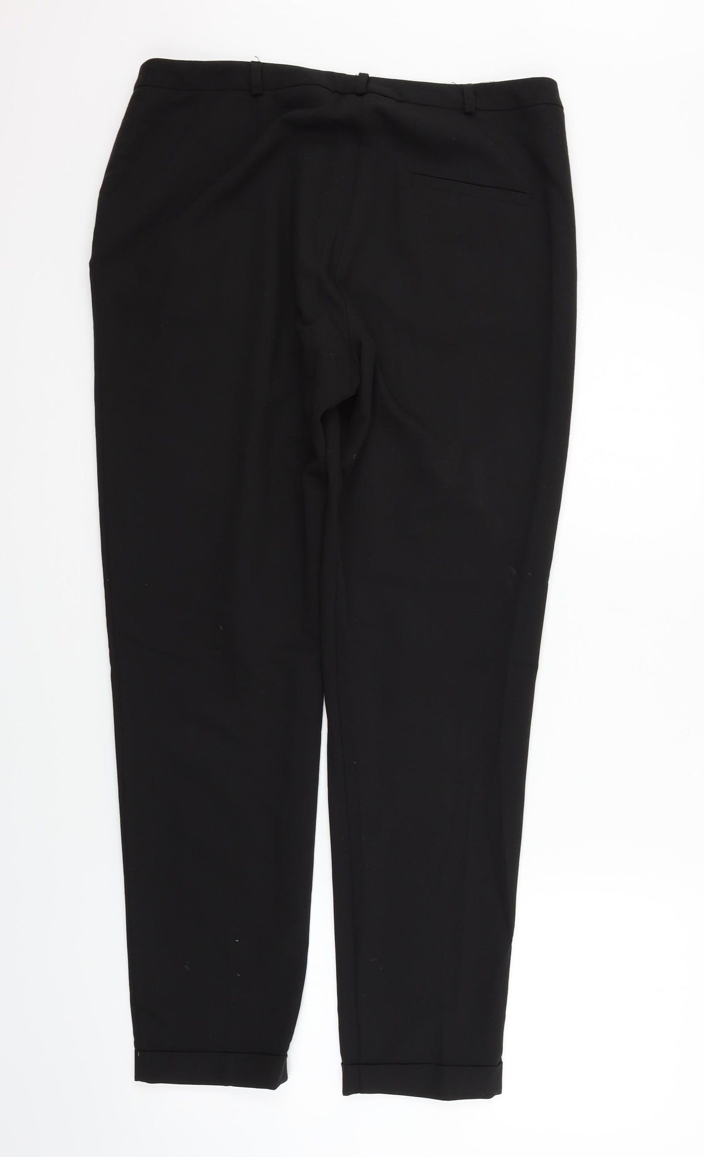 ASOS Womens Black   Trousers  Size 12 L27 in