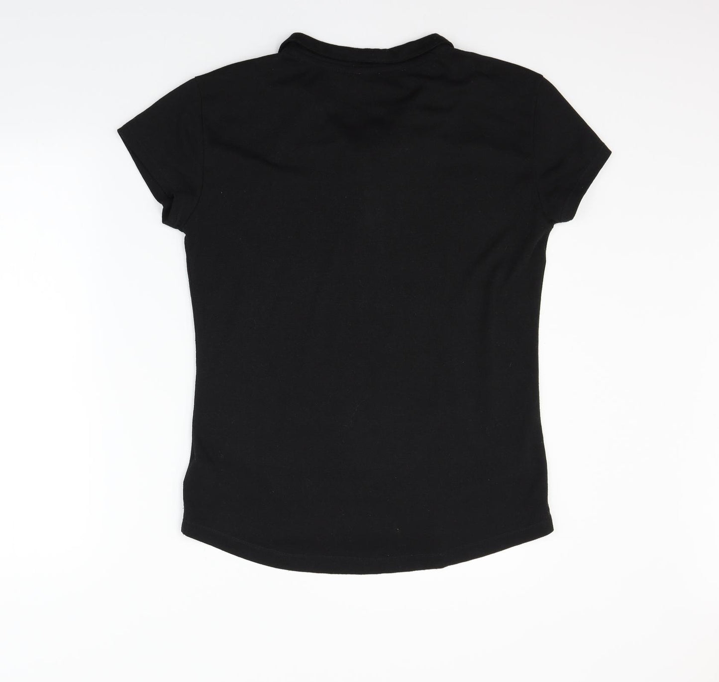 LA Gear Womens Black   Basic Polo Size 14