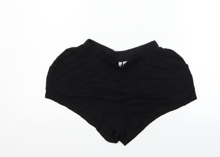 Divided Womens Black Sweat Shorts Size XS
