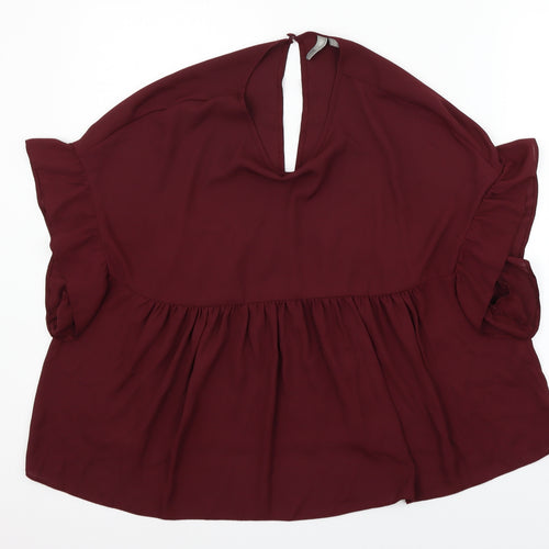 ASOS Womens Purple   Basic Blouse Size 14
