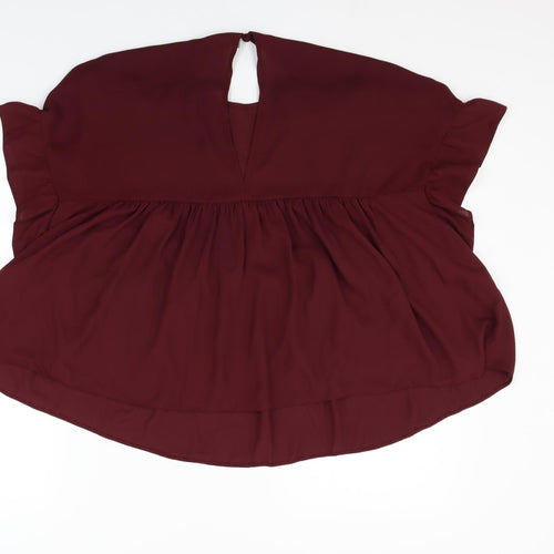 ASOS Womens Purple   Basic Blouse Size 14