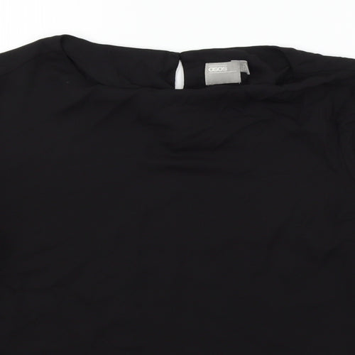 ASOS Womens Black   Basic Blouse Size 14  - washable marks