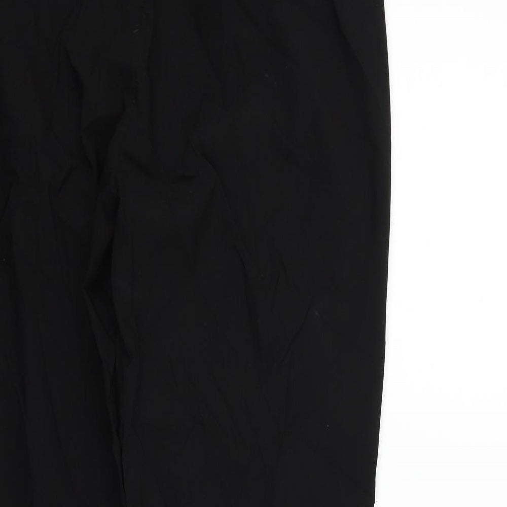 Magic Shape Womens Black   Trousers  Size 14 L27 in - washable marks
