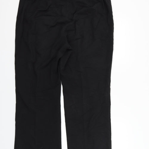 Portafina Womens Black   Trousers  Size 18 L30 in
