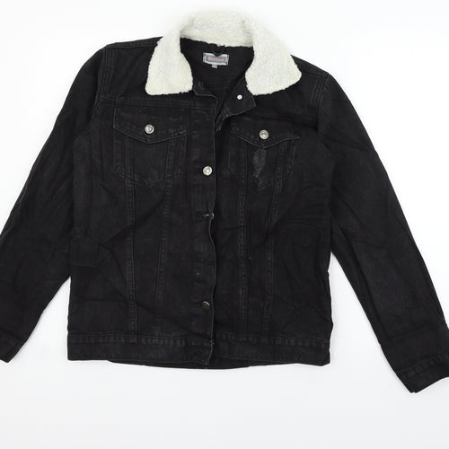 Red Chilli Womens Black   Jacket  Size 8