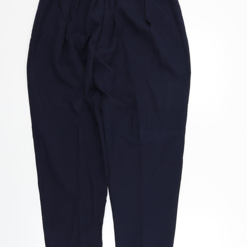Preworn Womens Blue   Trousers  Size 20 L24 in - Elastic Waist Band