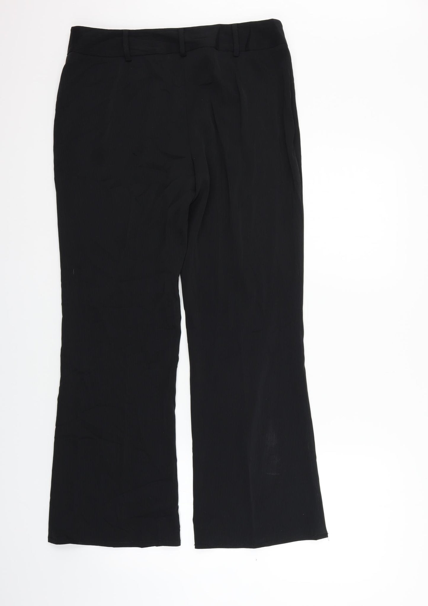 NEXT Womens Black   Trousers  Size 12 L29 in