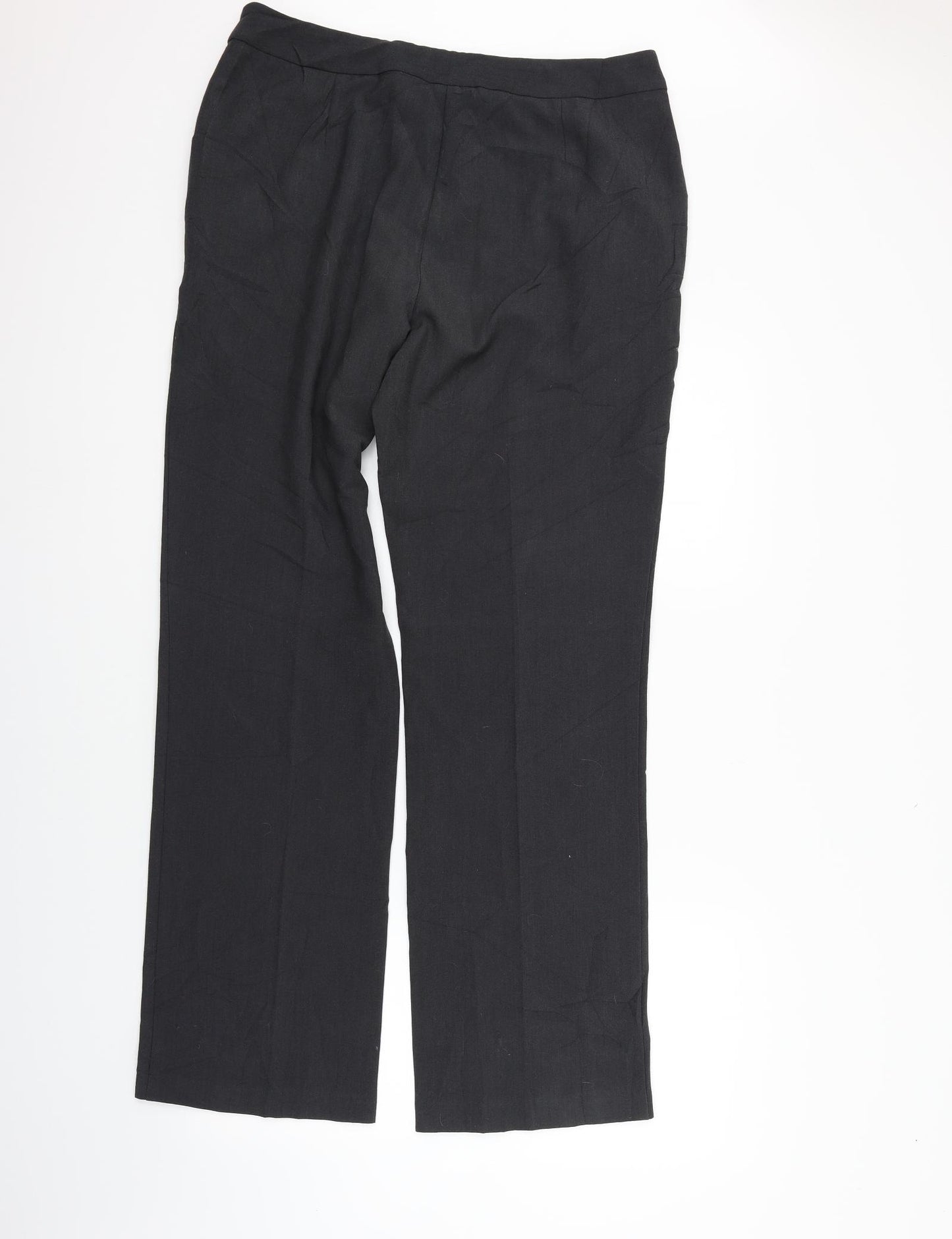 Marks and Spencer Womens Grey   Trousers  Size 14 L31 in