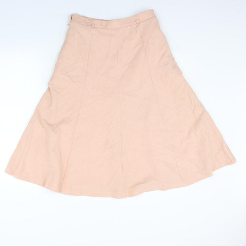 MATCH SET Womens Pink   Flare Skirt Size 14