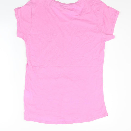 masion scotch Womens Pink   Basic T-Shirt Size L