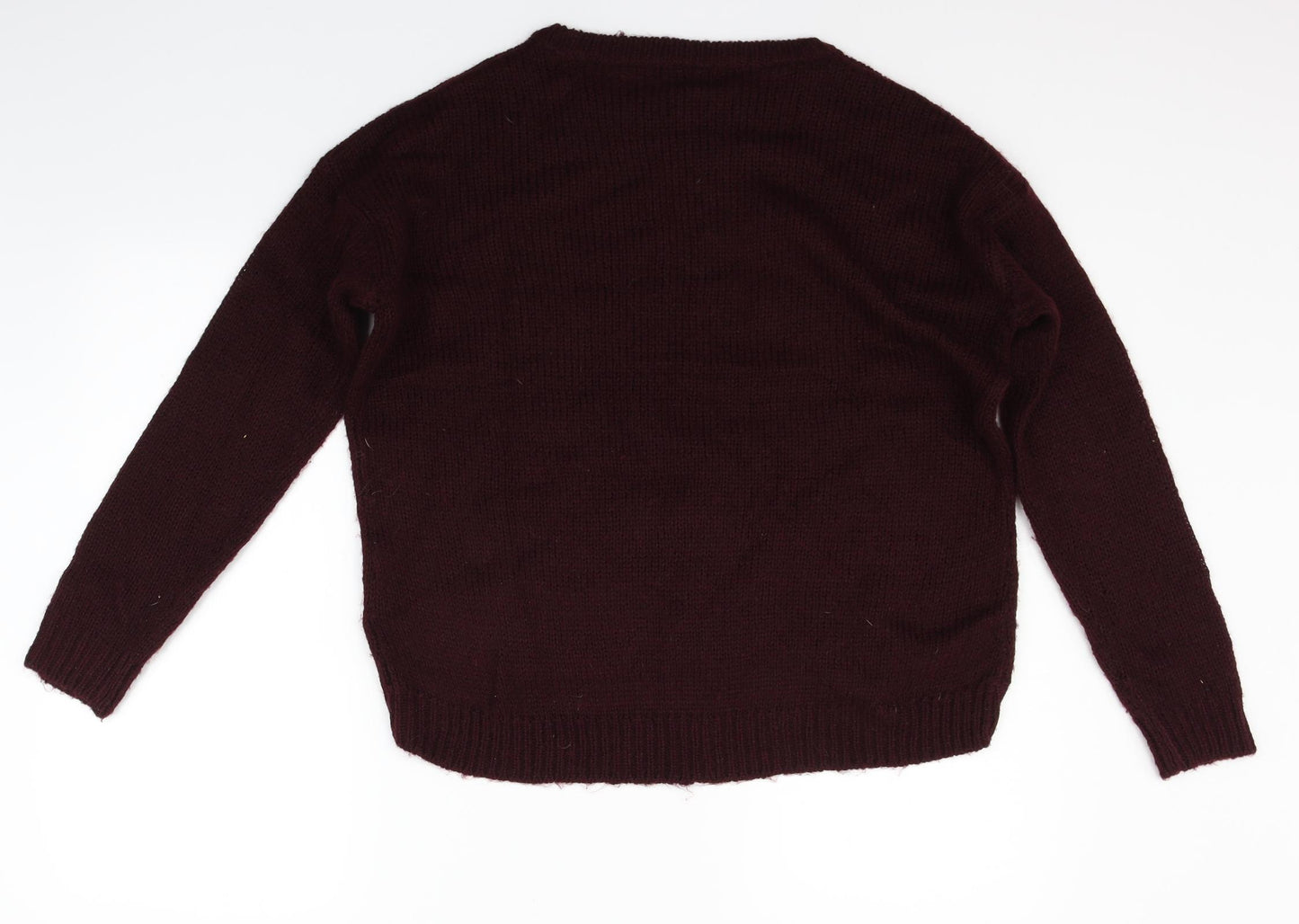 New Look Womens Pink   Pullover Jumper Size M