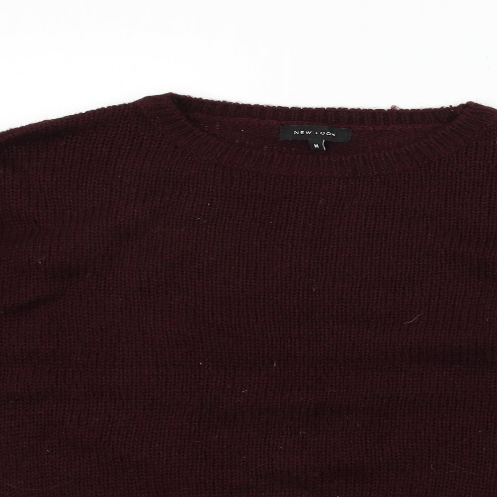 New Look Womens Pink   Pullover Jumper Size M