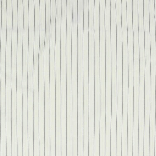 Ginaarti Mens White Striped   Polo Size XL