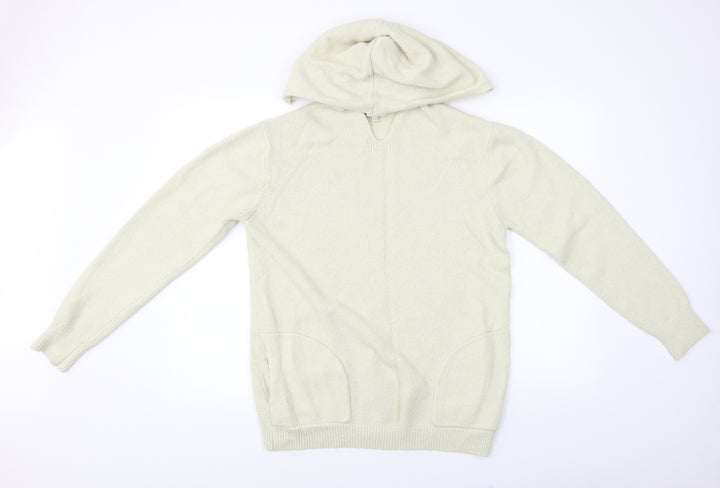 Apricot Womens Beige Pullover Hoodie Size 16
