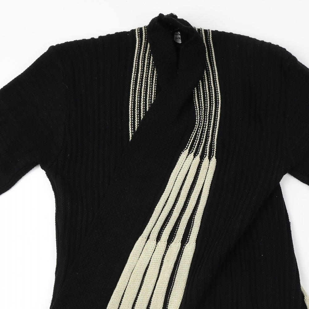 saphire   Womens Black   Cardigan Jumper Size L