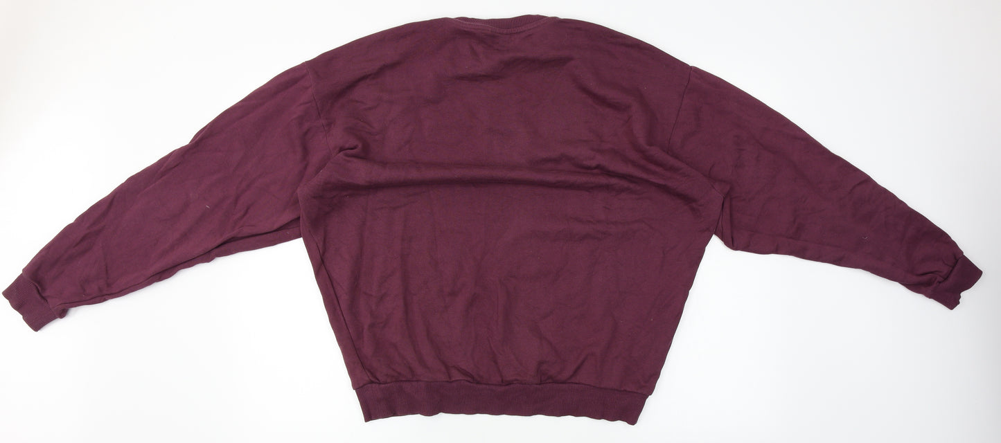 ASOS  Mens Purple   Pullover Jumper Size L
