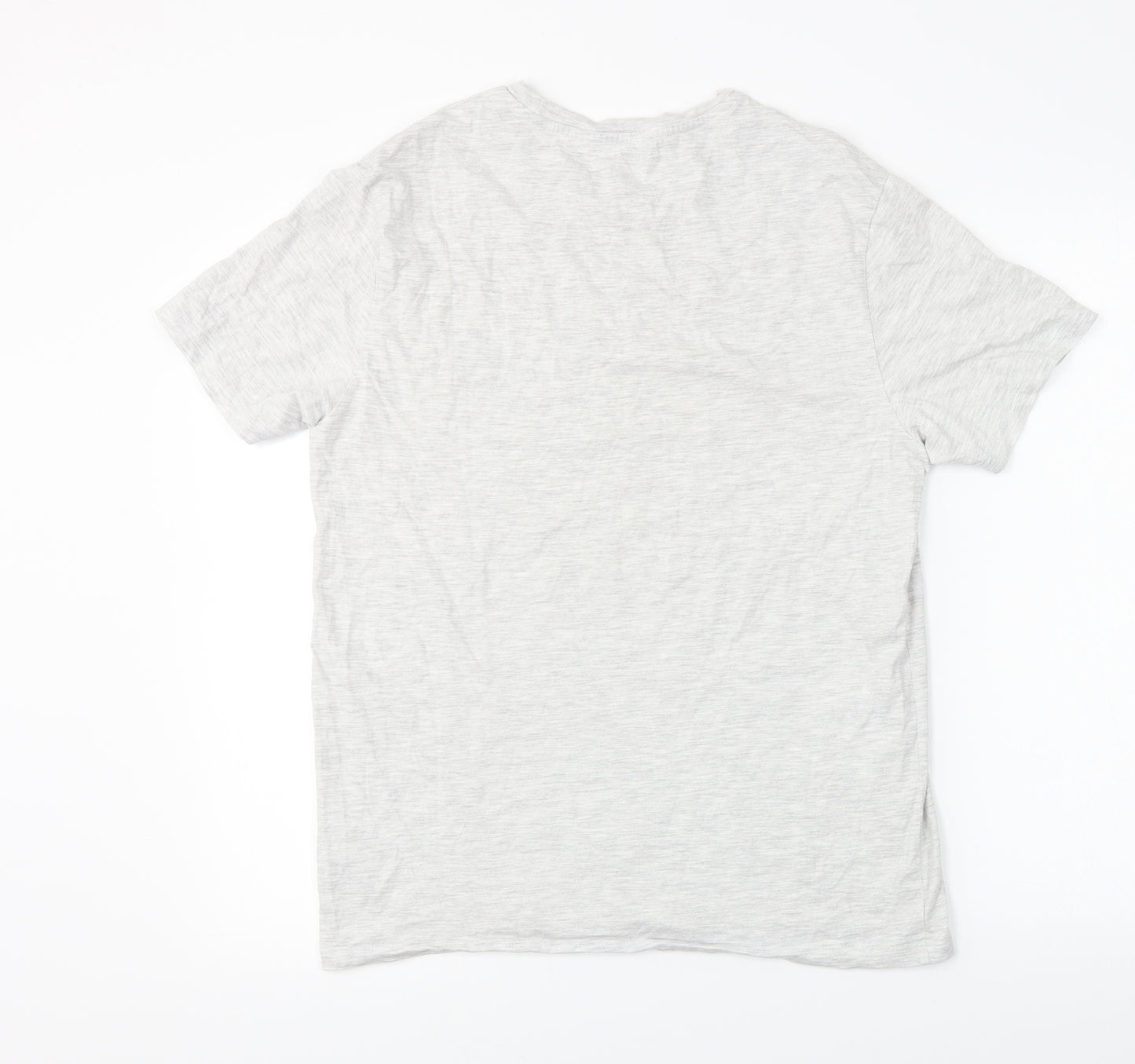 Papaya  Womens Grey   Basic T-Shirt Size M