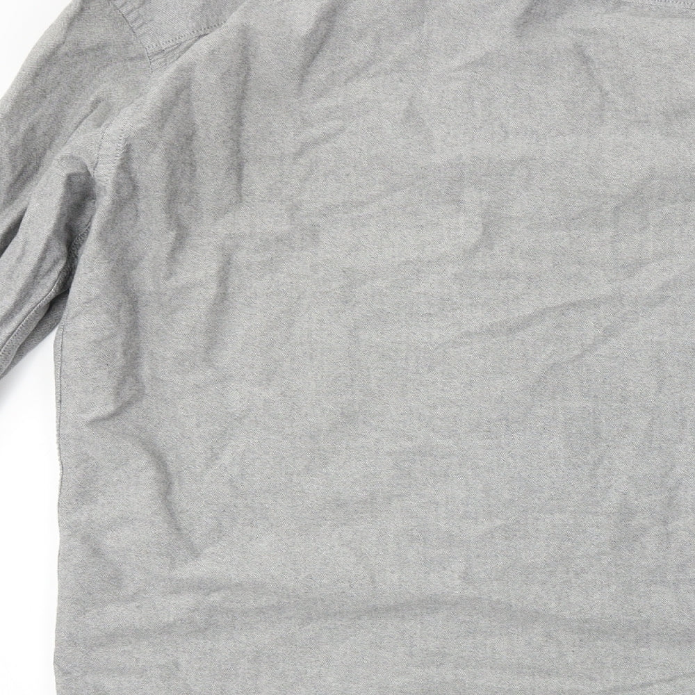 Minimum  Mens Grey    Dress Shirt Size L
