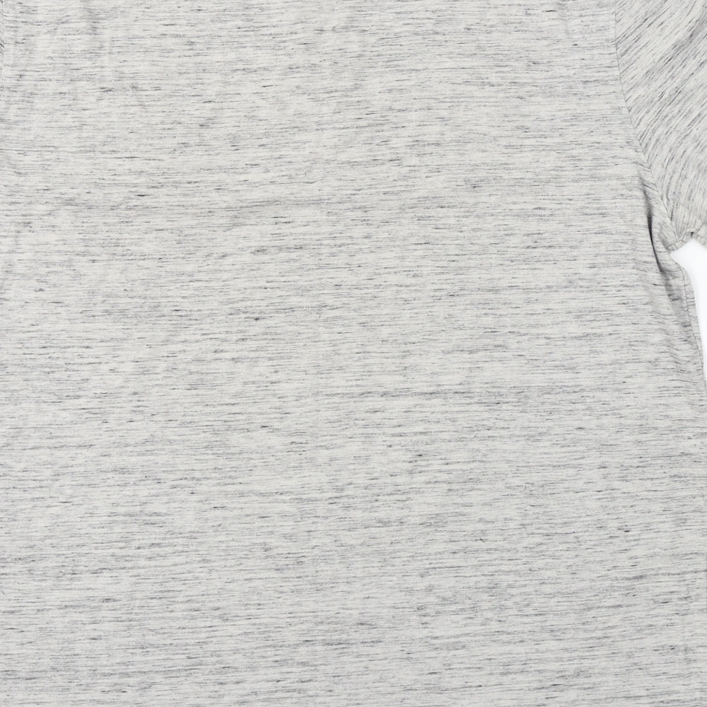 TU Mens Grey    T-Shirt Size L
