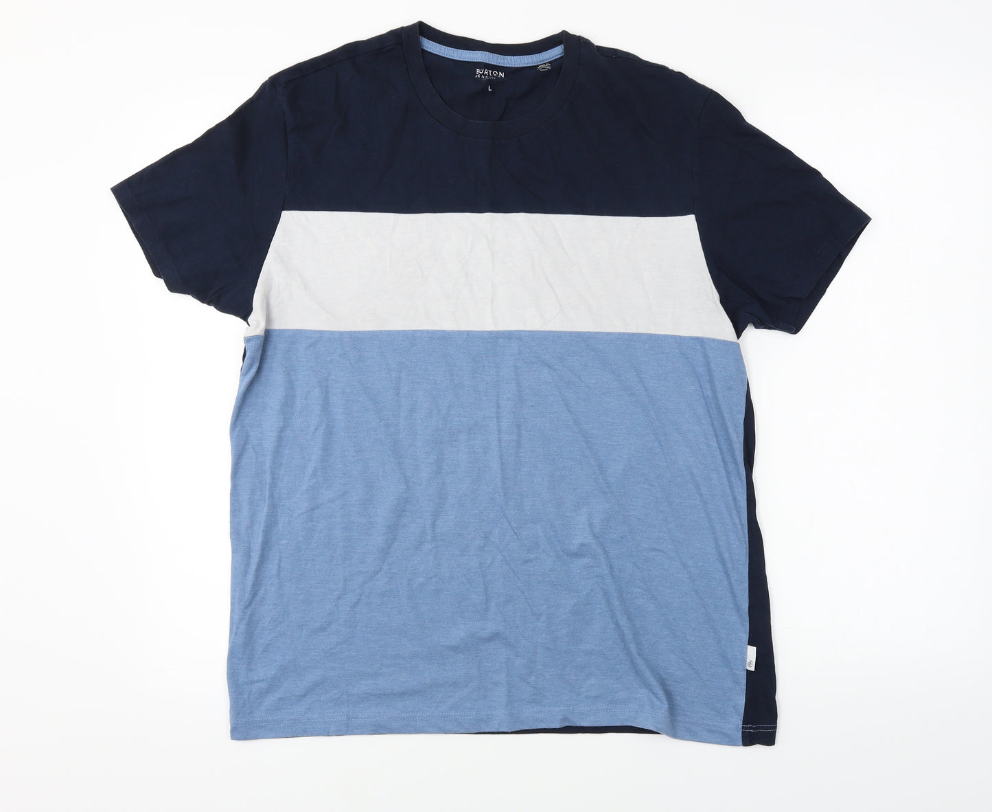 Burton  Mens Blue    T-Shirt Size L