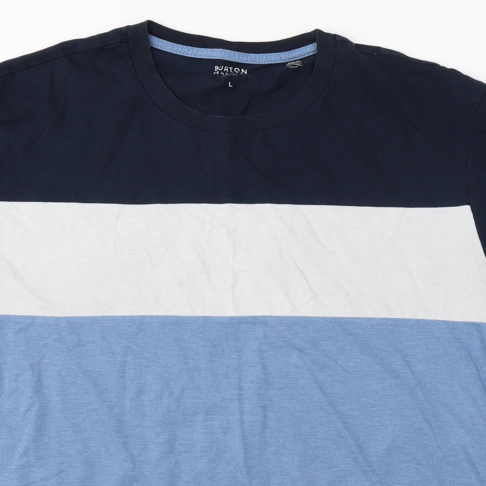 Burton  Mens Blue    T-Shirt Size L
