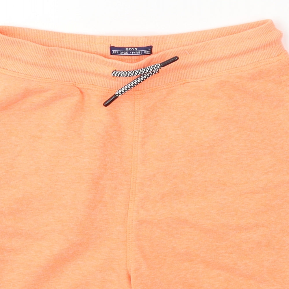 NEXT  Boys Orange   Sweat Shorts Size 11 Years