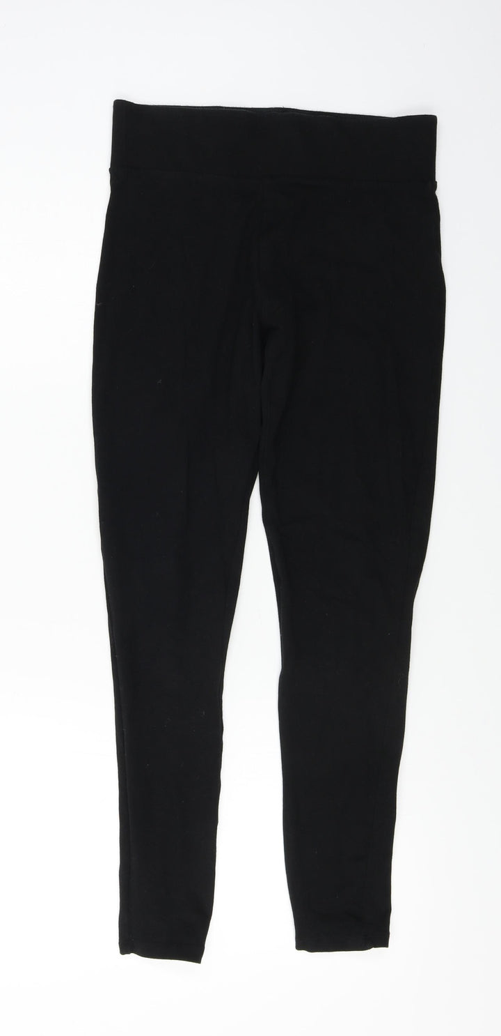 New Look Womens Black Sweatpants Trousers Size 12 L23 in