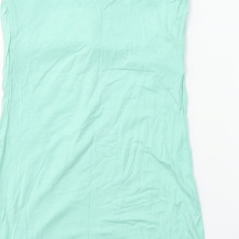 Jane Norman  Womens Green   Basic T-Shirt Size 14