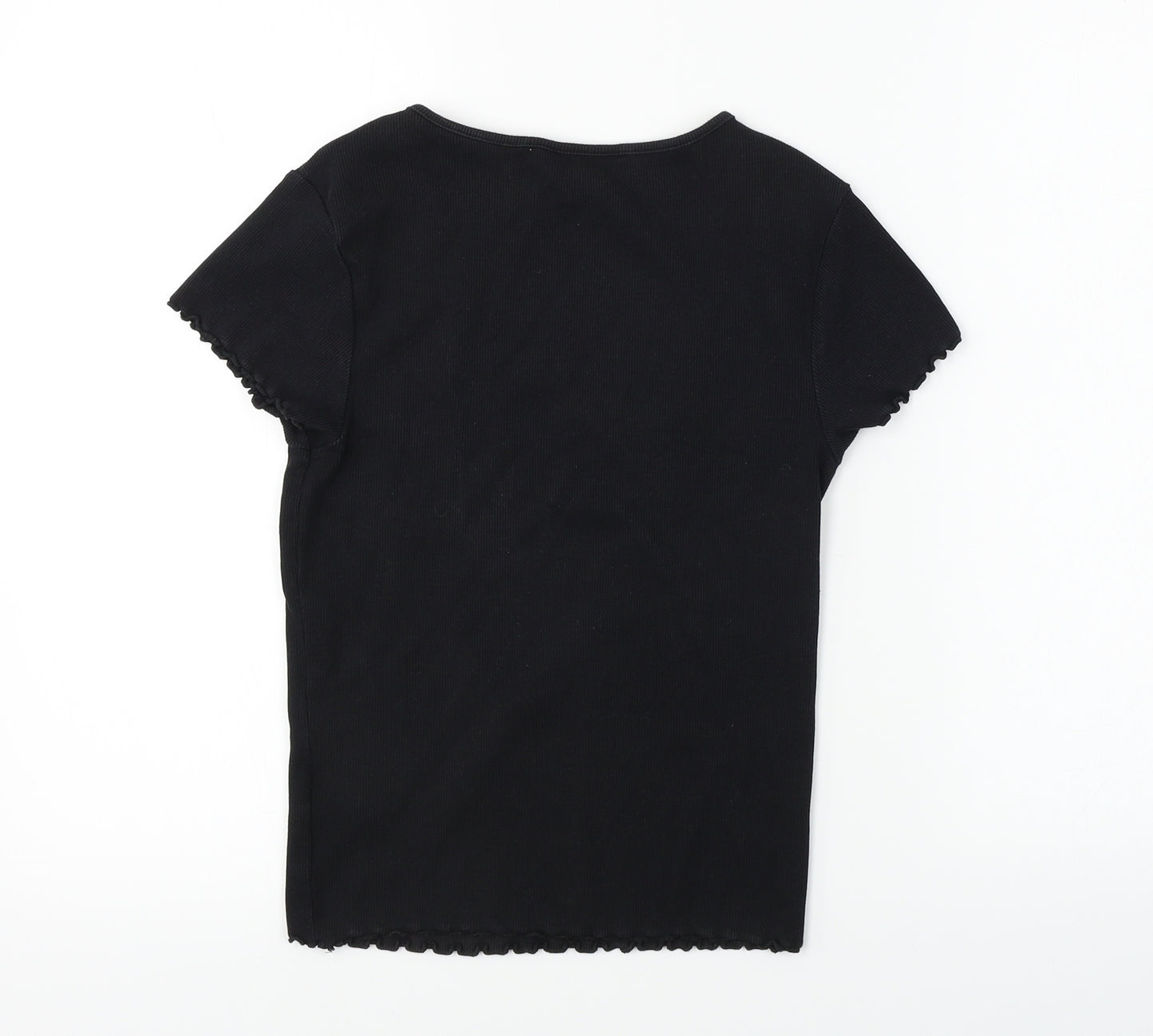 New Look  Womens Black   Basic T-Shirt Size 12
