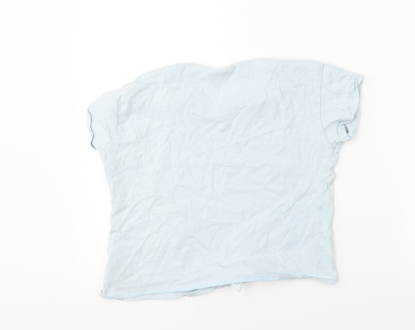 Marks and Spencer  Girls Blue   Basic T-Shirt Size 10-11 Years