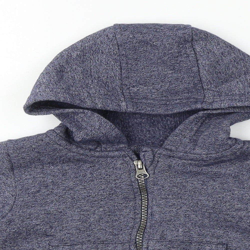 Primark  Boys Blue   Full Zip Jumper Size 9-12 Months