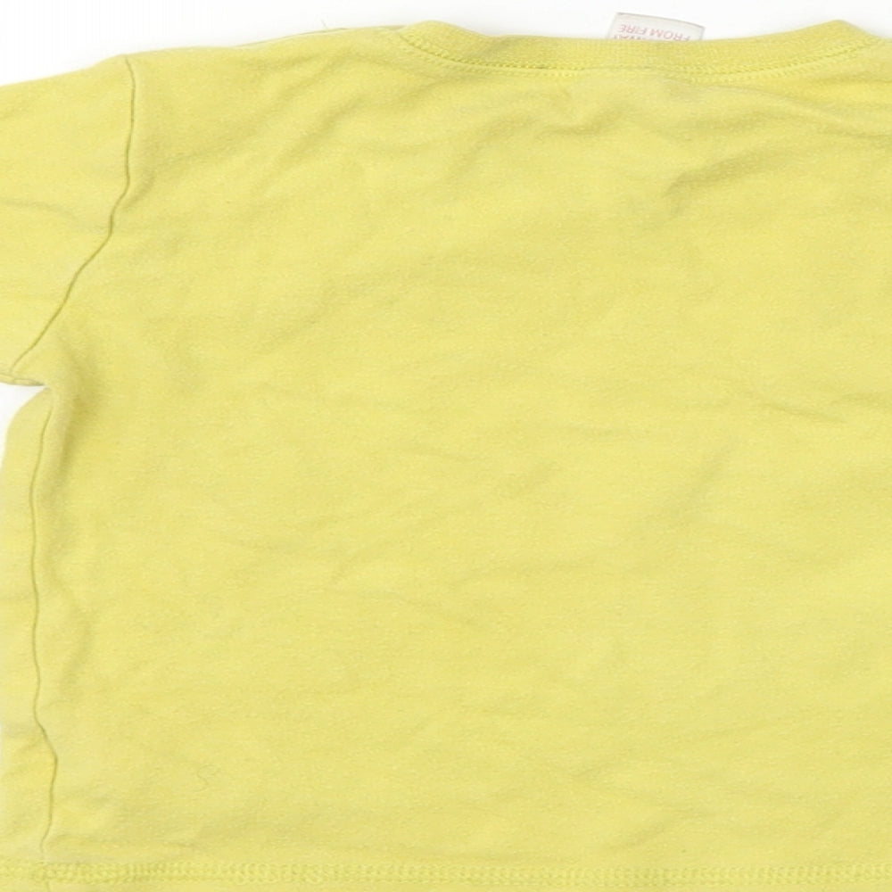 NEXT  Boys Yellow   Basic T-Shirt Size 6-9 Months