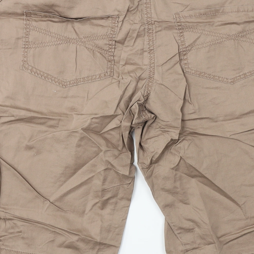 Dorothy Perkins  Womens Brown   Cropped Trousers Size 12