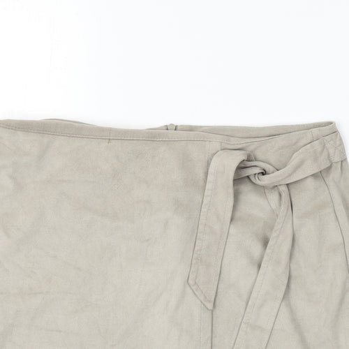 New Look  Womens Grey   A-Line Skirt Size 12