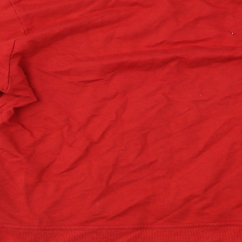 Peacocks  Womens Red   Basic T-Shirt Size S