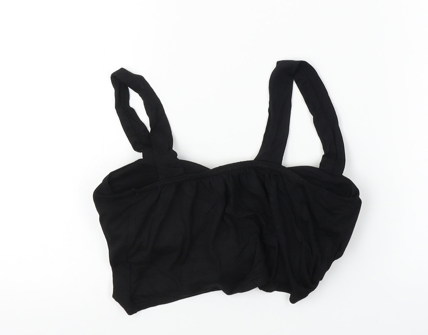 Preworn  Womens Black   Cropped T-Shirt Size M