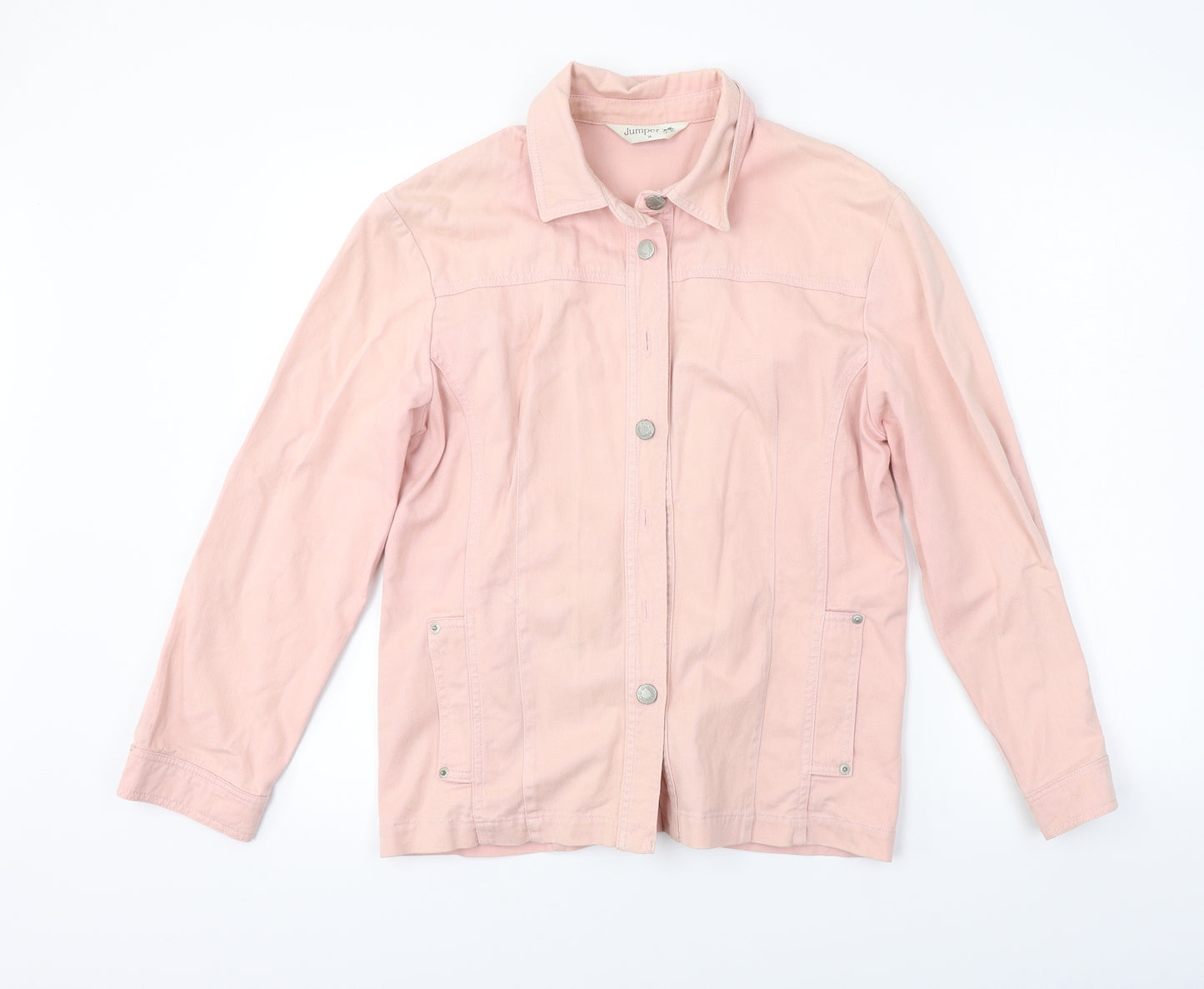 Jumper  Womens Pink   Jacket Coat Size 14